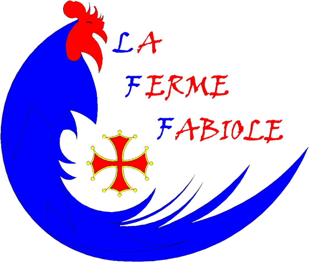 Logo de la ferme Fabiole qui se situe à Maraussan, à côté de Béziers. C'est une ferme de volailles, on y trouve du poulet, des pintades, des chapons pour les fêtes.