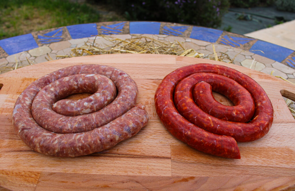 Saucisse et Merguez de poulet fermier