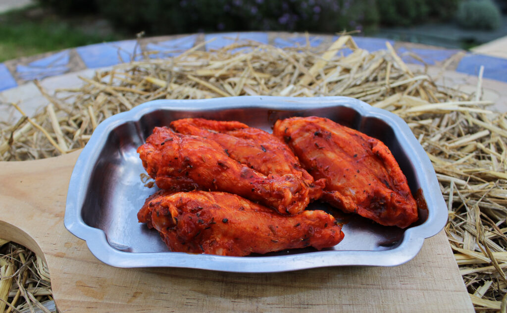 Wings BBQ de poulet fermier